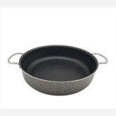 تابه گرانیت تابان ۲ دسته دردار سایز 40