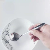 ملاقه استیل یونیک کوچک مدل دونا درجه یک