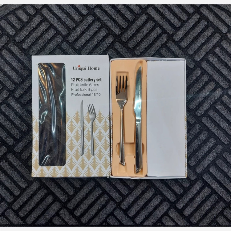 کارد و چنگال استیل یونی هوم