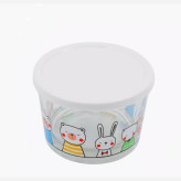 ظرف شیشه چاپدار ۱۹۰ میل لیمون