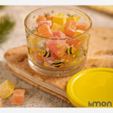 ظرف شیشه لیمون ۱۹۰ میل