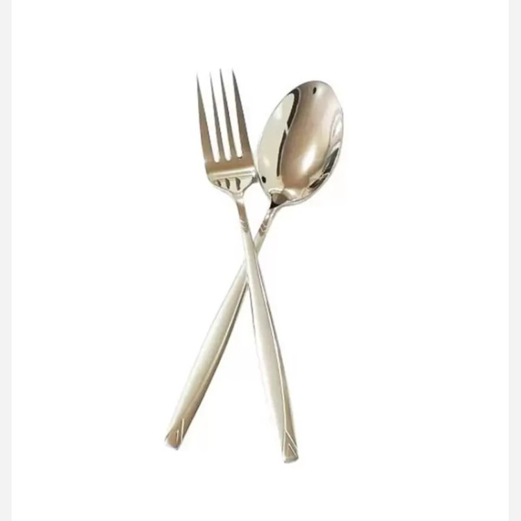 قاشق و چنگال استیل یونیک مدل پرنس