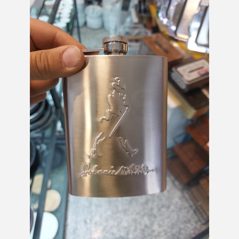 قمقمه کتابی استیل جیبی