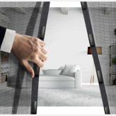 پرده توری آهن ربایی عرض ۱۱۰ ارتفاع ۲۴۰