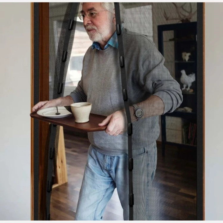 پرده توری مغناطیسی اهن ربایی