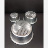 ظرف غذا استیل ۳ تیکه گرد خارجی ضخیم