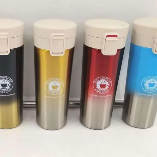 تراول ماگ استیل ۲ رنگ کافی ۵۰۰ میل