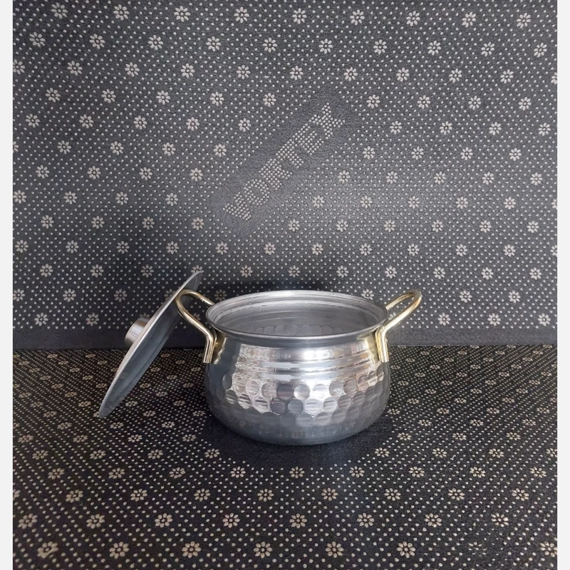 قابلمه روحی آلومینیوم مدل چکشی سایز ۱۵