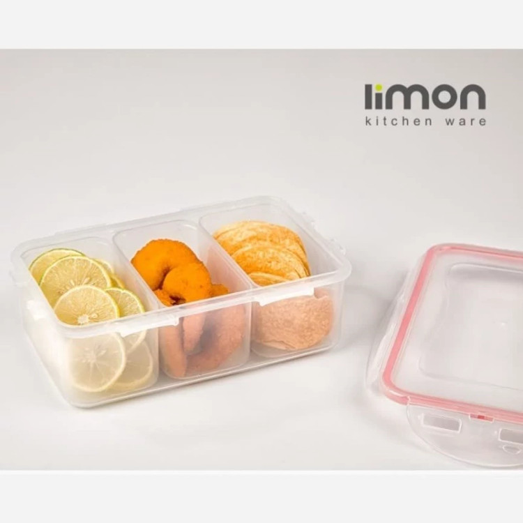 ظرف لیمون ۳ خانه