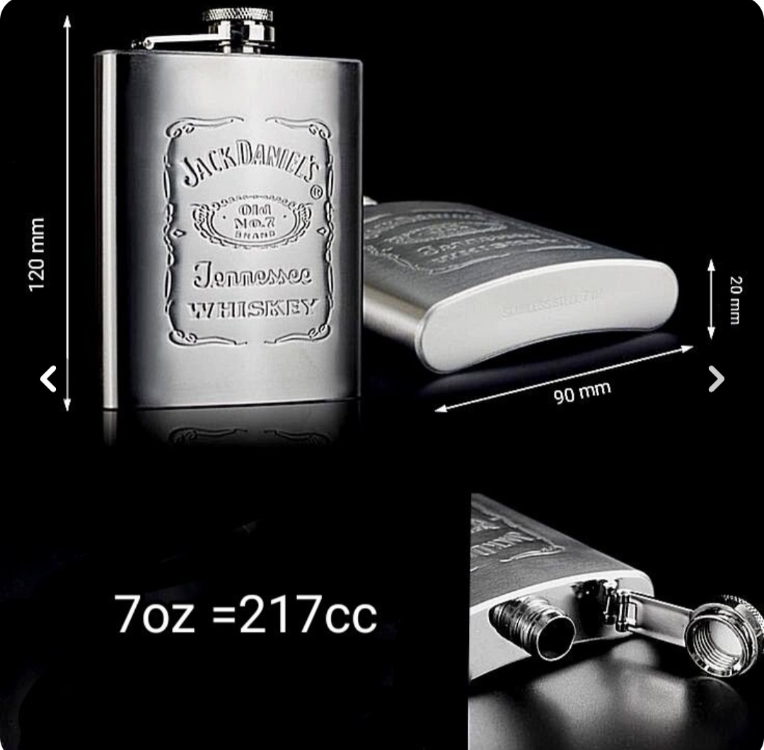 قمقمه کتابی استیل جیبی