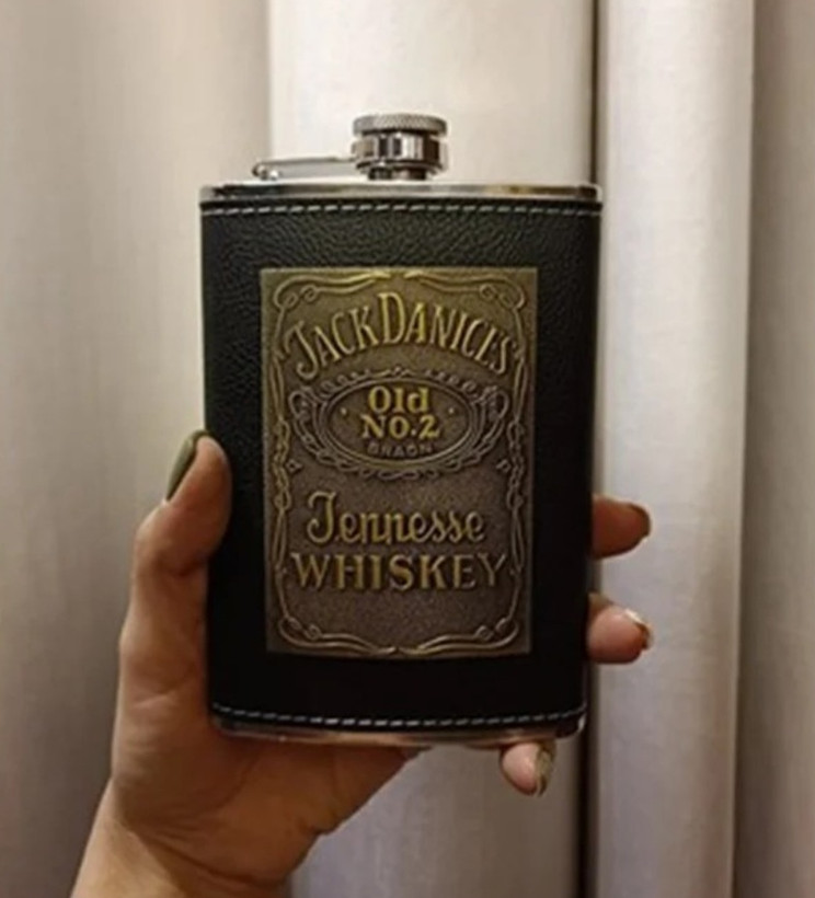 قمقمه کتابی استیل جیبی سفری