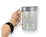 پارچ کریستالی اکرولیک شفاف گرد کوتاه لیمون کد ۱۷۸۰